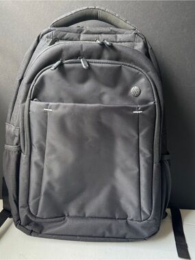 HP 17 Laptop Backpack Black RFID College Business Travel Computer Bag 2SC67AA